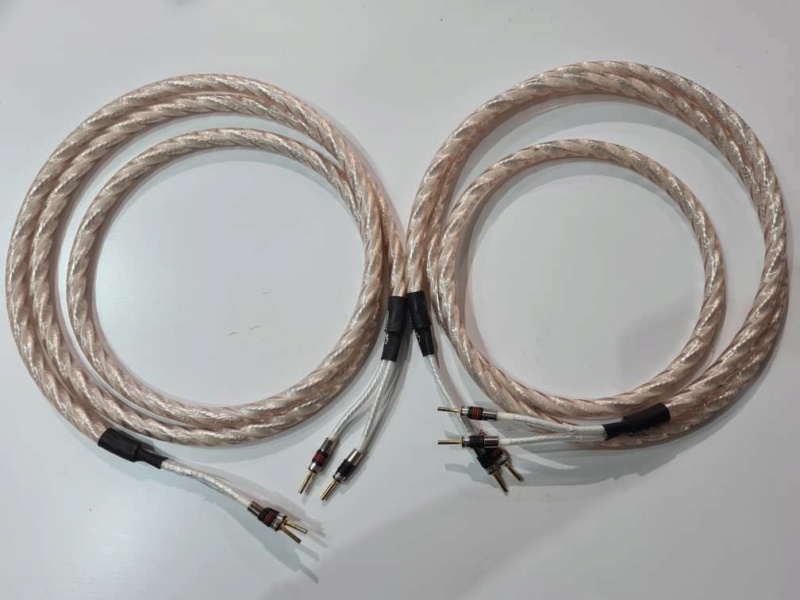 QED Genesis Silver Spiral Speaker Cable(SOLD) Whats126