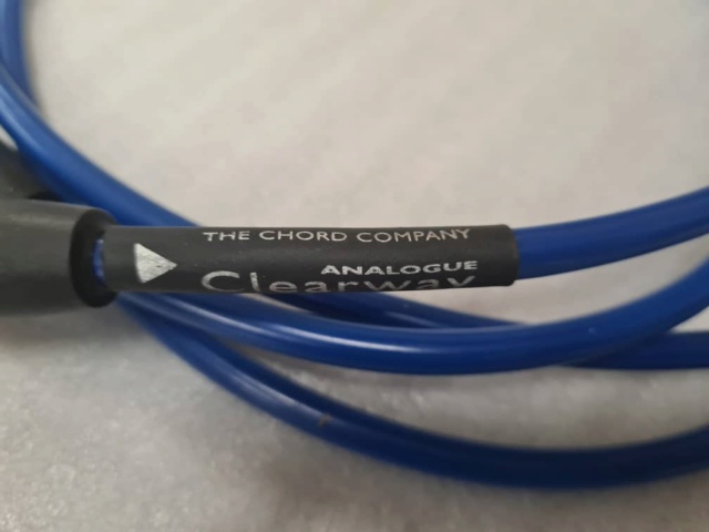 Chord Clearway Balanced XLR Interconnect Cable (SOLD) Whats180