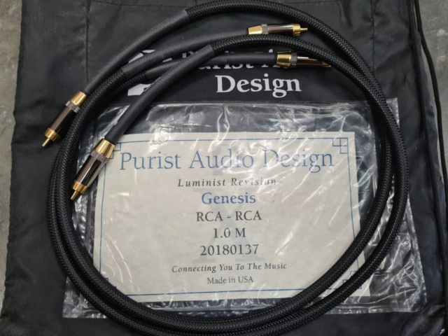 PAD Genesis RCA to RCA Interconnect Cables Luminist Revision (1m) (SOLD) Whats192