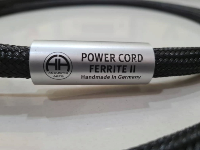 Accustic Art Power Cord Ferrite II 2.0m Whats249
