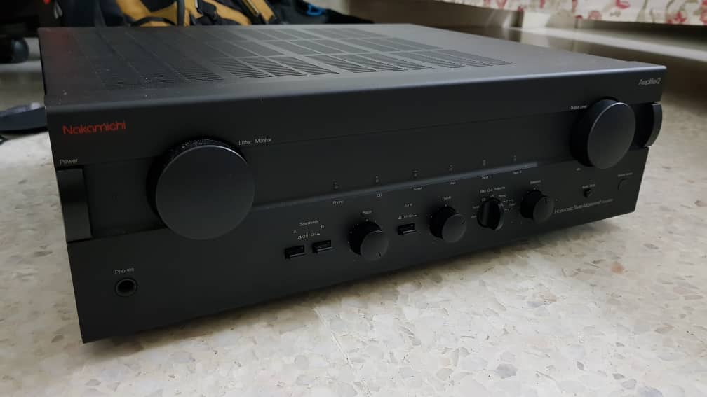 Nakamichi Amplifier 2 Harmonic Time Alignment With Remote 112