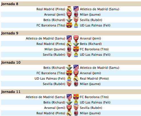 JORNADAS 8, 9, 10, 11 (PLAZO: 05/11) Captur20