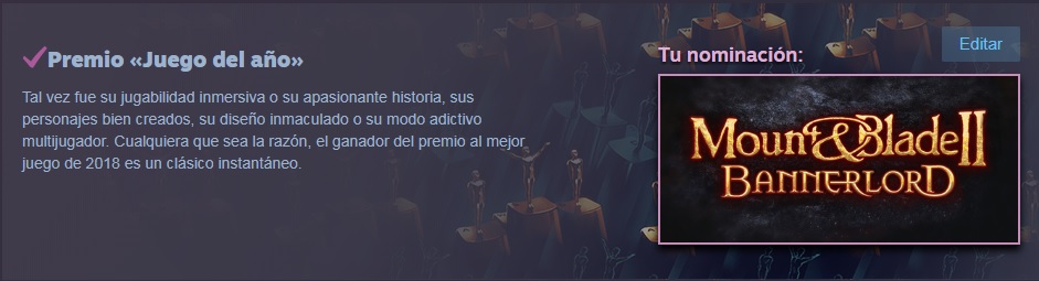 Los Premios de Steam 210