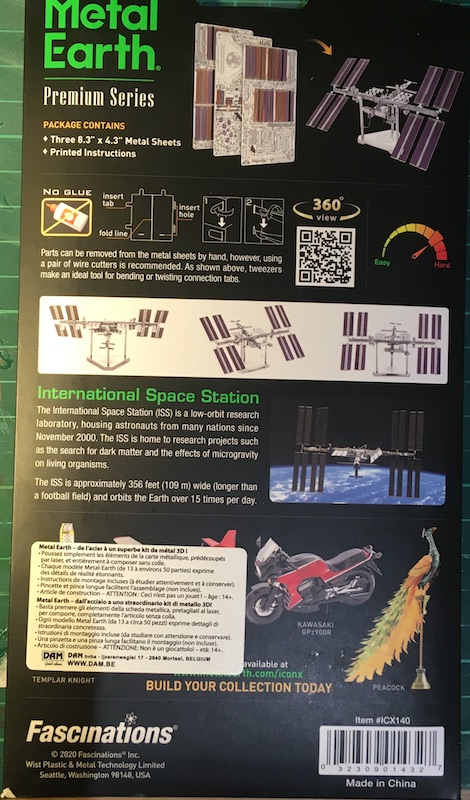 International Space Station [Metal Earth 1/565°] de Yves31 5_poch10