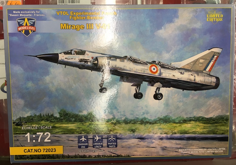 Que penser du kit Mirage III V-01 1/72 Modelsvit ? Mirage16