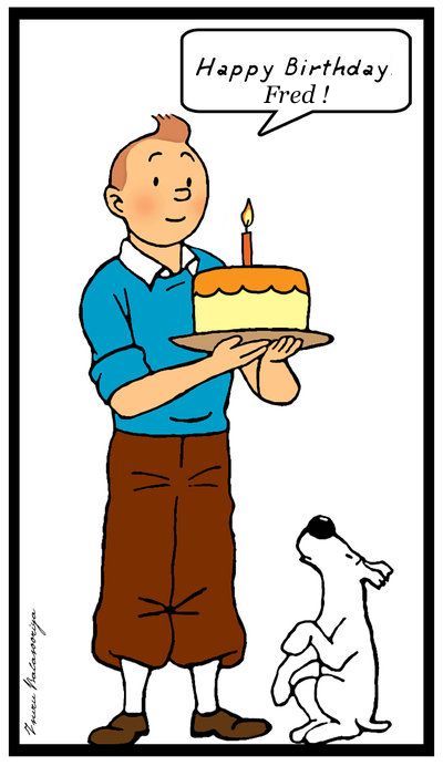 anniversaire "de Fred P Tintin10