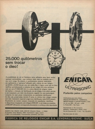 Anúncios Vintage de relógios em português 314