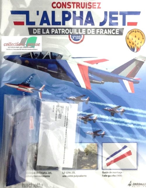 Construisez l'Alpha Jet de la patrouille de France 0a798110