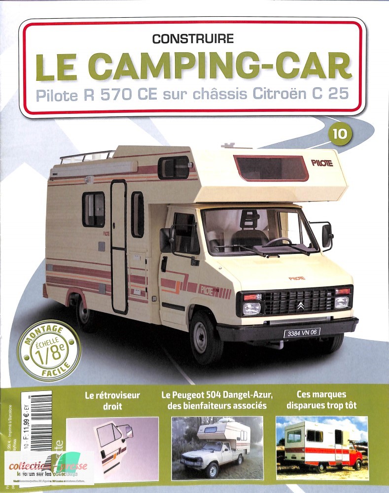 Construisez le mythique camping-car Pilote R 570 CE M1801-10