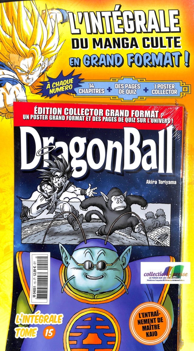 collection BD  l'intégrale de Dragon Ball en grand format collector M4051-10