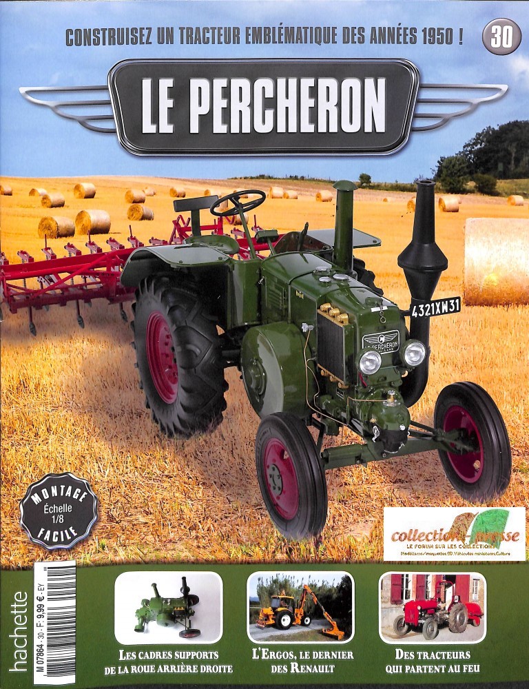 Construisez le légendaire tracteur le Percheron M7864-10