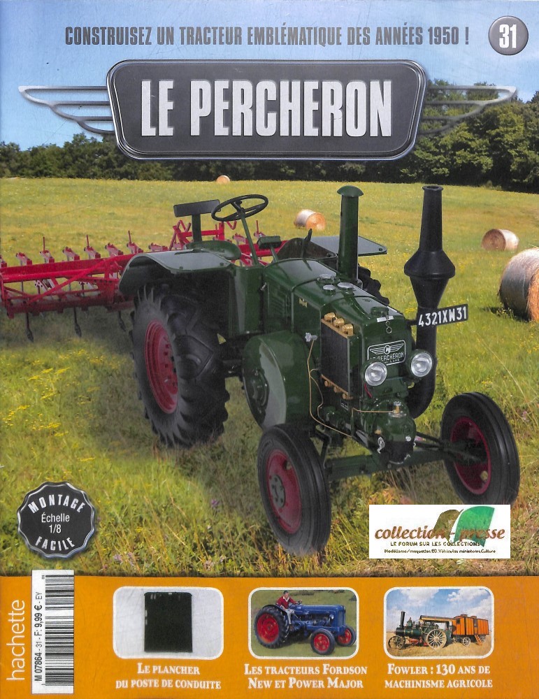 Construisez le légendaire tracteur le Percheron M7864-12