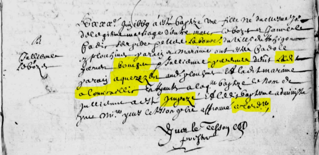 Demande d'aide pour la lecture d'un acte de baptême en 1669 à Plouhinec (56) Acte_d10