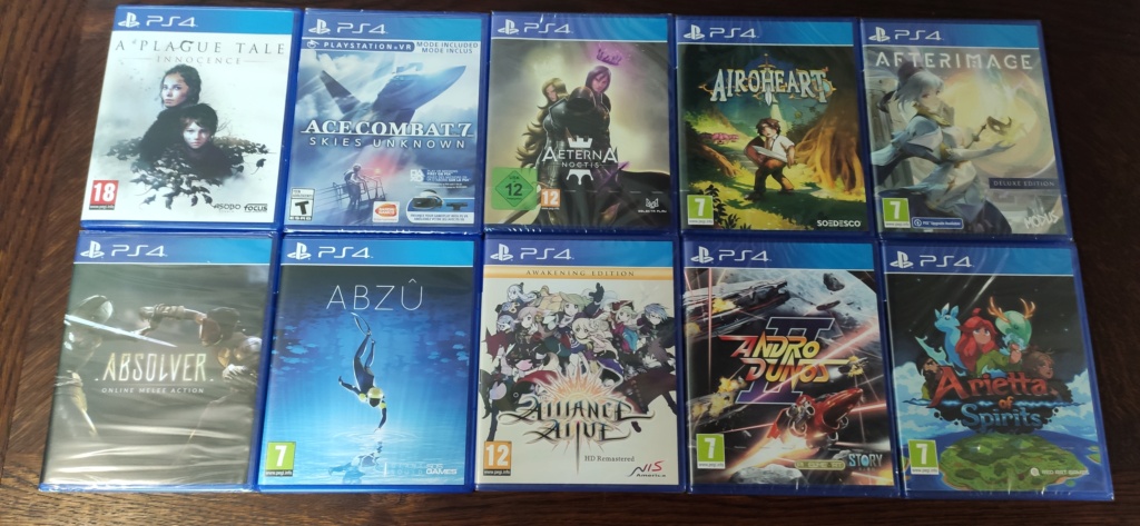 Collection PS4 A110