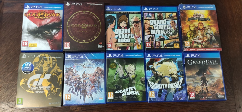 Collection PS4 G210