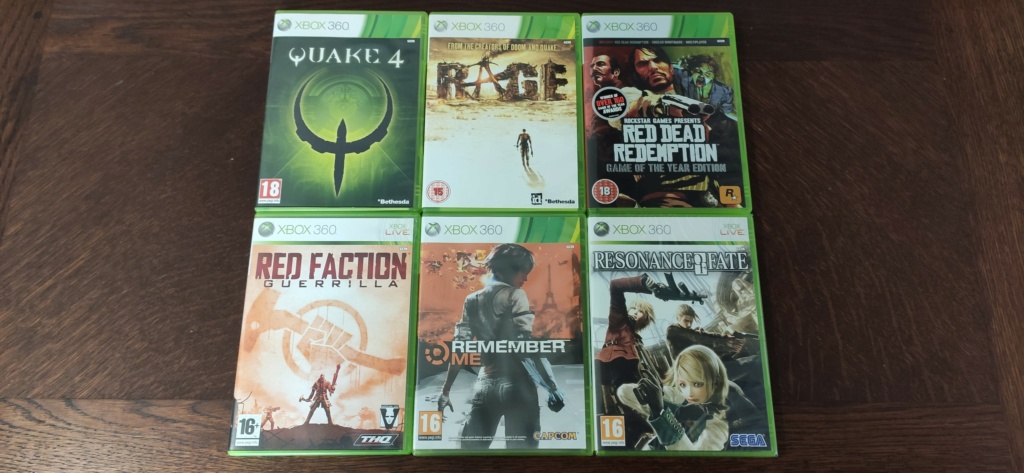 Collection Xbox 360 Qr13