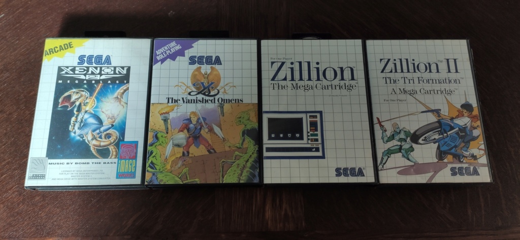 Collection Master System Xyz10