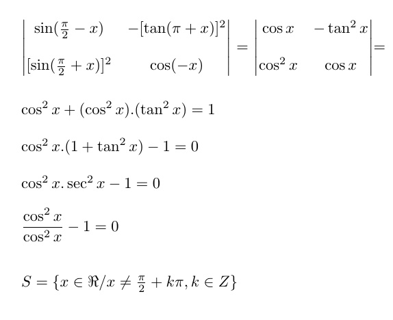 (MACK-73) Determinantes Im111