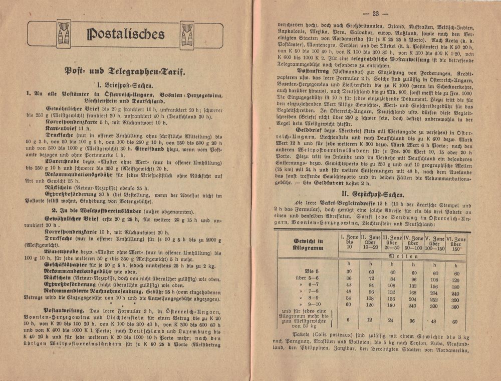 Postbüchl - Das kleine Postbuch 1914_g10