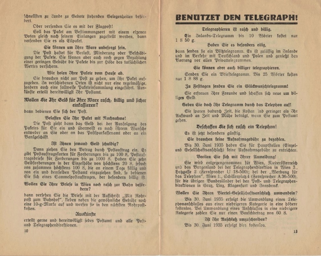 Postbüchl - Das kleine Postbuch 1935_i12