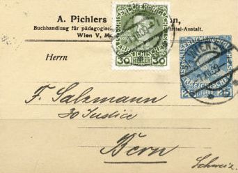 Privatganzsachen von A. Pichlers Witwe & Sohn 2530_z10