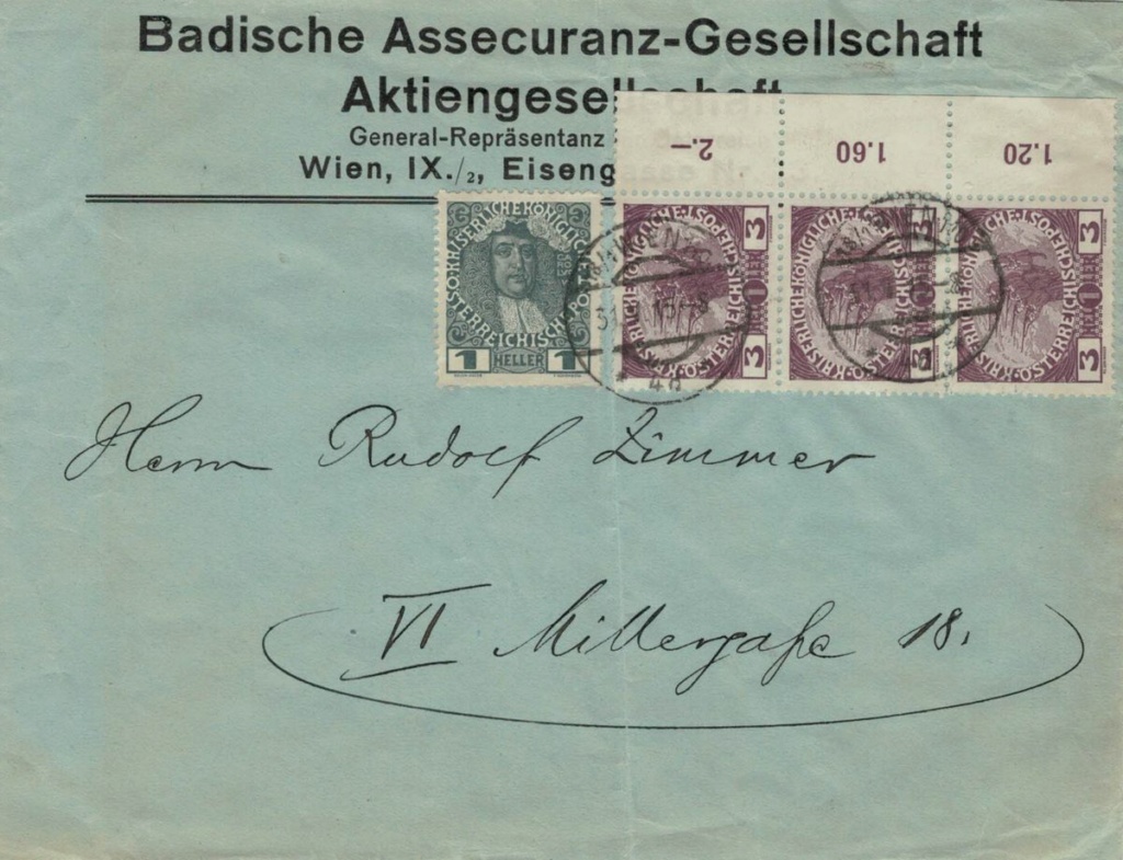 Die Wohltätigkeitsmarken-Ausgaben: 1914 und 1915 3er_st10