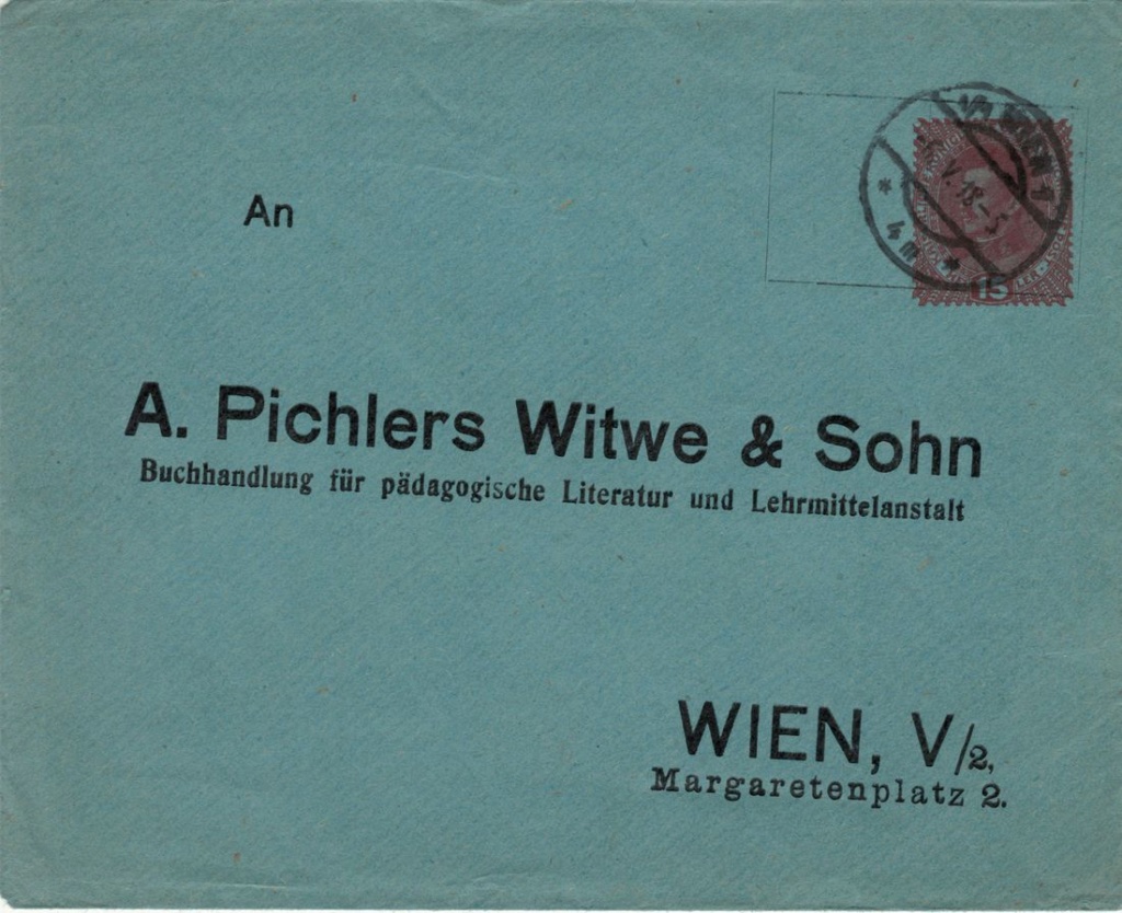 Privatganzsachen von A. Pichlers Witwe & Sohn Pichle10