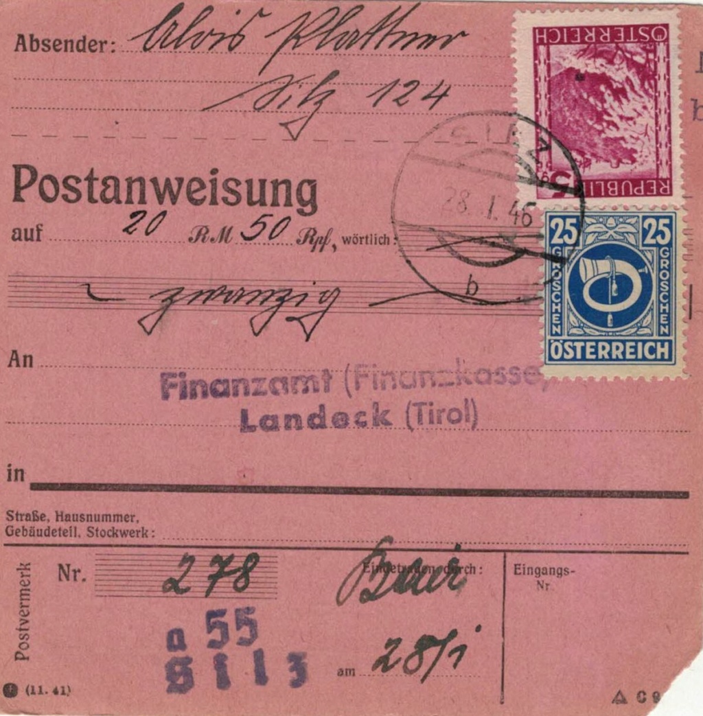 stempel - Sammlung Bedarfsbriefe Österreich ab 1945 - Seite 17 Postan12