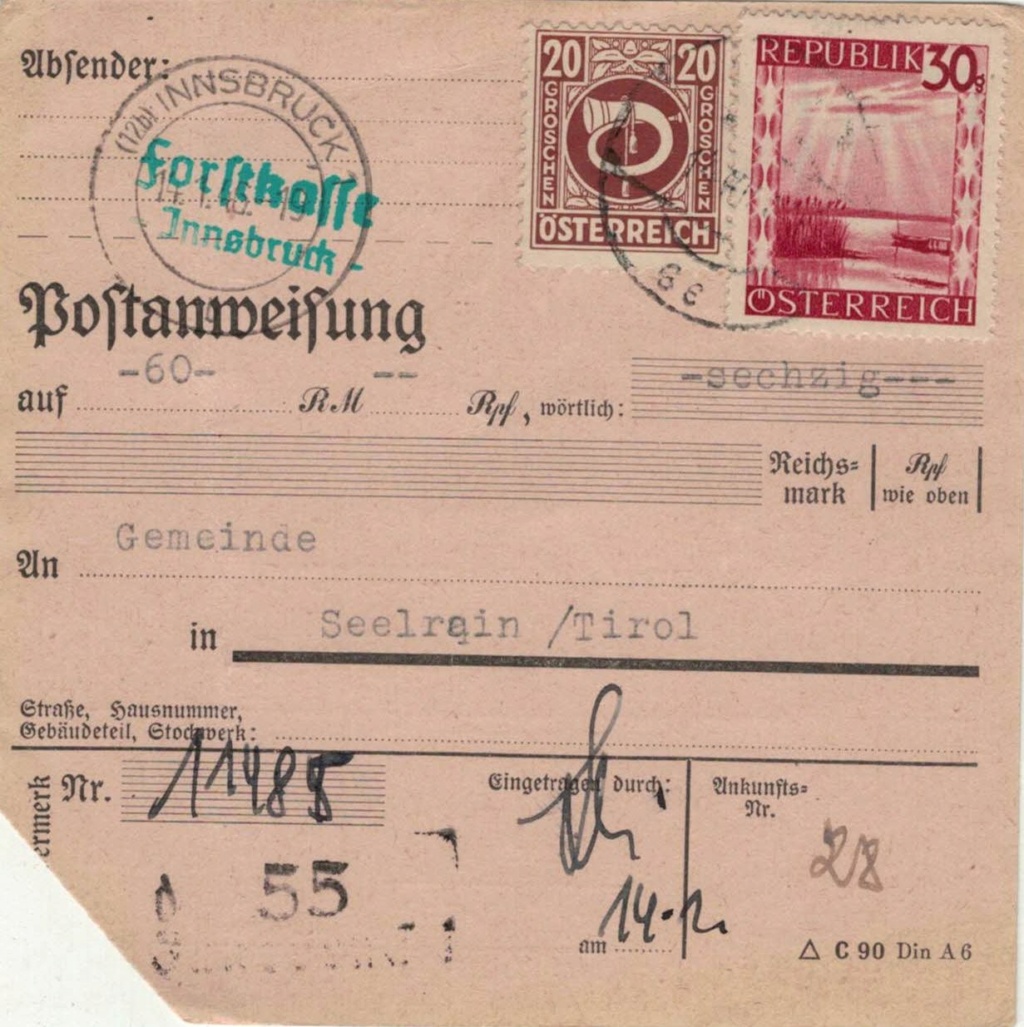 1945 - Sammlung Bedarfsbriefe Österreich ab 1945 - Seite 17 Postan13
