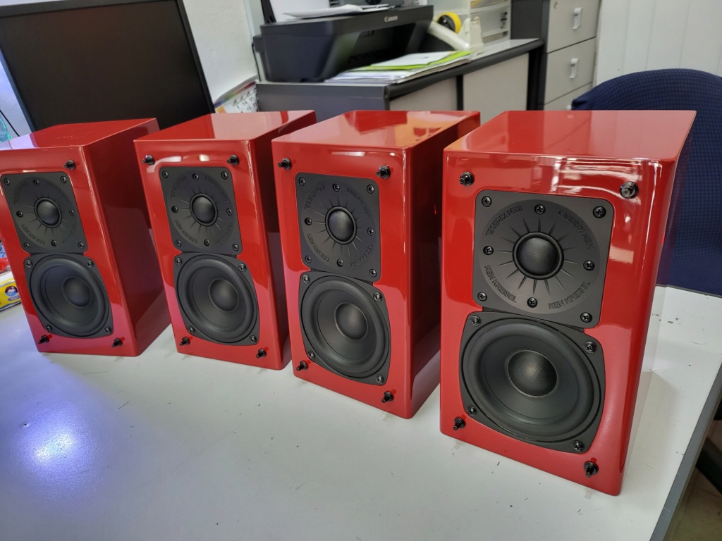 Ken kreisel A50 surround speakers (used)  20230813