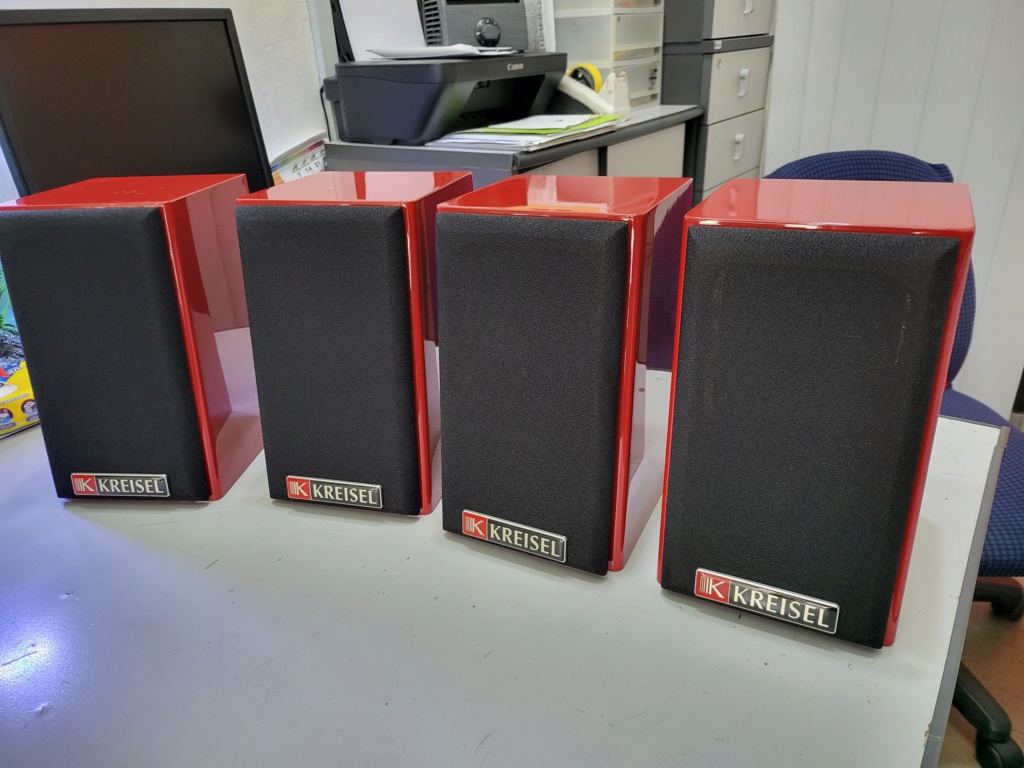 Ken kreisel A50 surround speakers (used)  20230814
