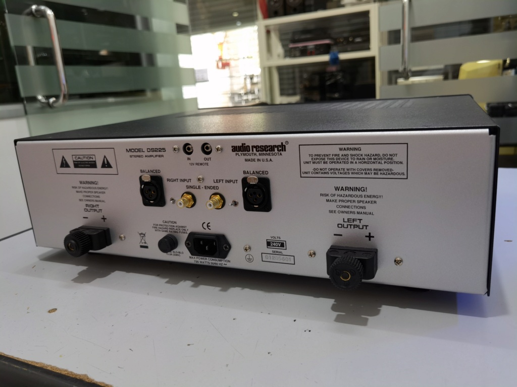 Audio research ds225 power amp (used)  Img_2099