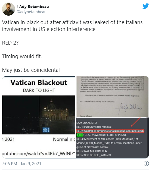 Massive Blackout in Vatican Following Release of Affidavit Revealing Italian Interference in US Election Untitl67