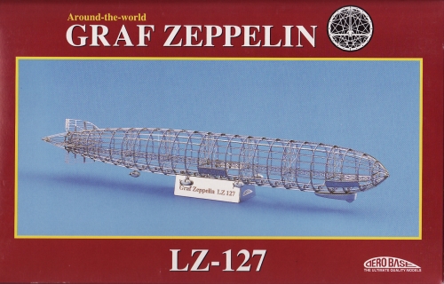 Luftschiff GRAF ZEPPELIN LZ127, Aero Base 1:1000 Strip Down 00312
