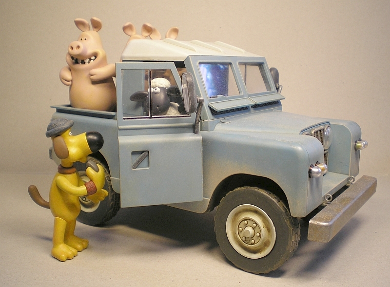 Shaun, Timmy, The Naughty Pigs, Bitzer and Land Rover, Airfix, o.M. 1016