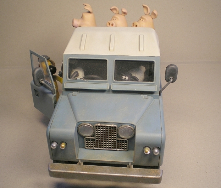Shaun, Timmy, The Naughty Pigs, Bitzer and Land Rover, Airfix, o.M. 1314