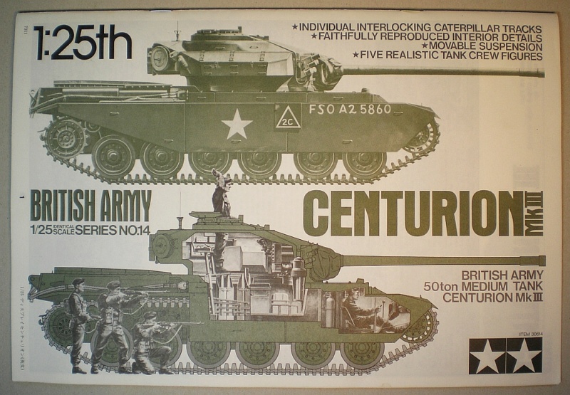 Centurion Mk III / Tamiya, 1:25 Ce0110