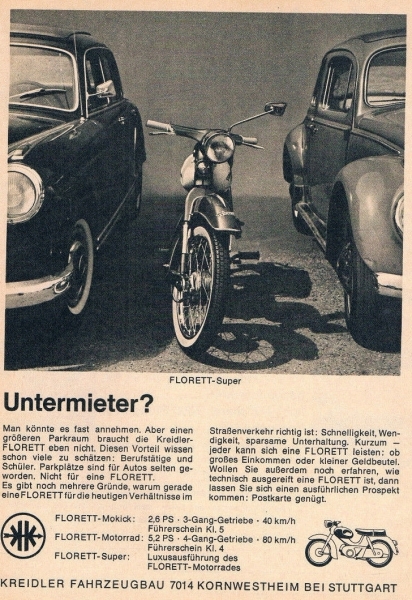 Kreidler Florett Super (1962), Schuco 1:10 P1011650
