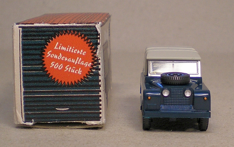 Steiff Safariwagen (klein und groß), Anhänger und eine Wiking-Rarität P1012005