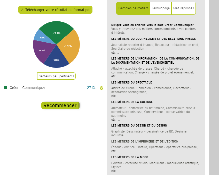 Réorientation professionnelle  Metier10