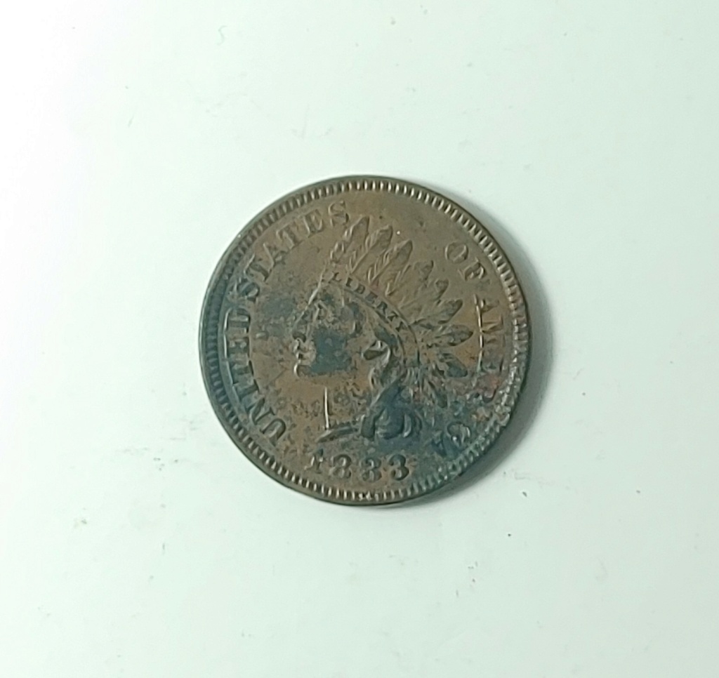 One Cent "Indian Head" - 1883 20220827