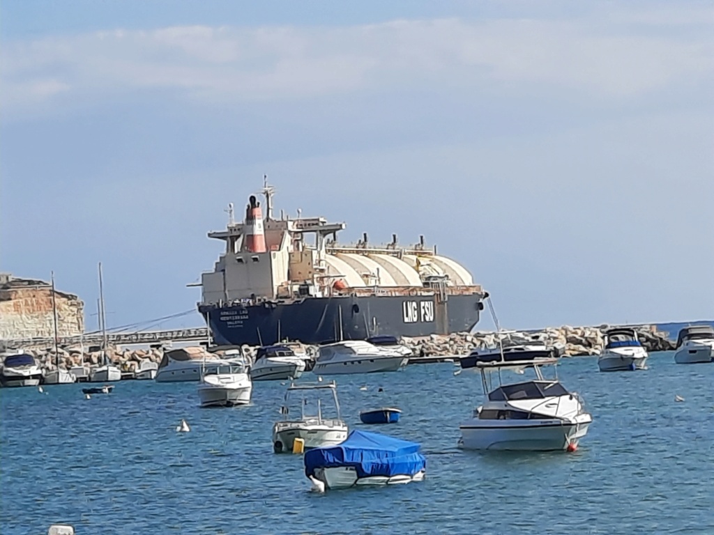 Ein paar Schiffe im Hafen von Valletta und Umgebung 20230939