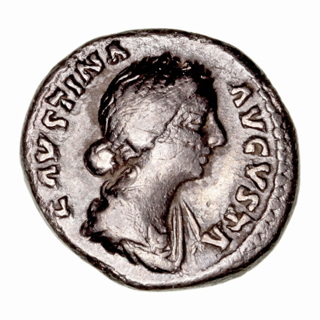 Afinar fecha de acuñación denario Faustina II / Iunoni Reginae Ant_1210