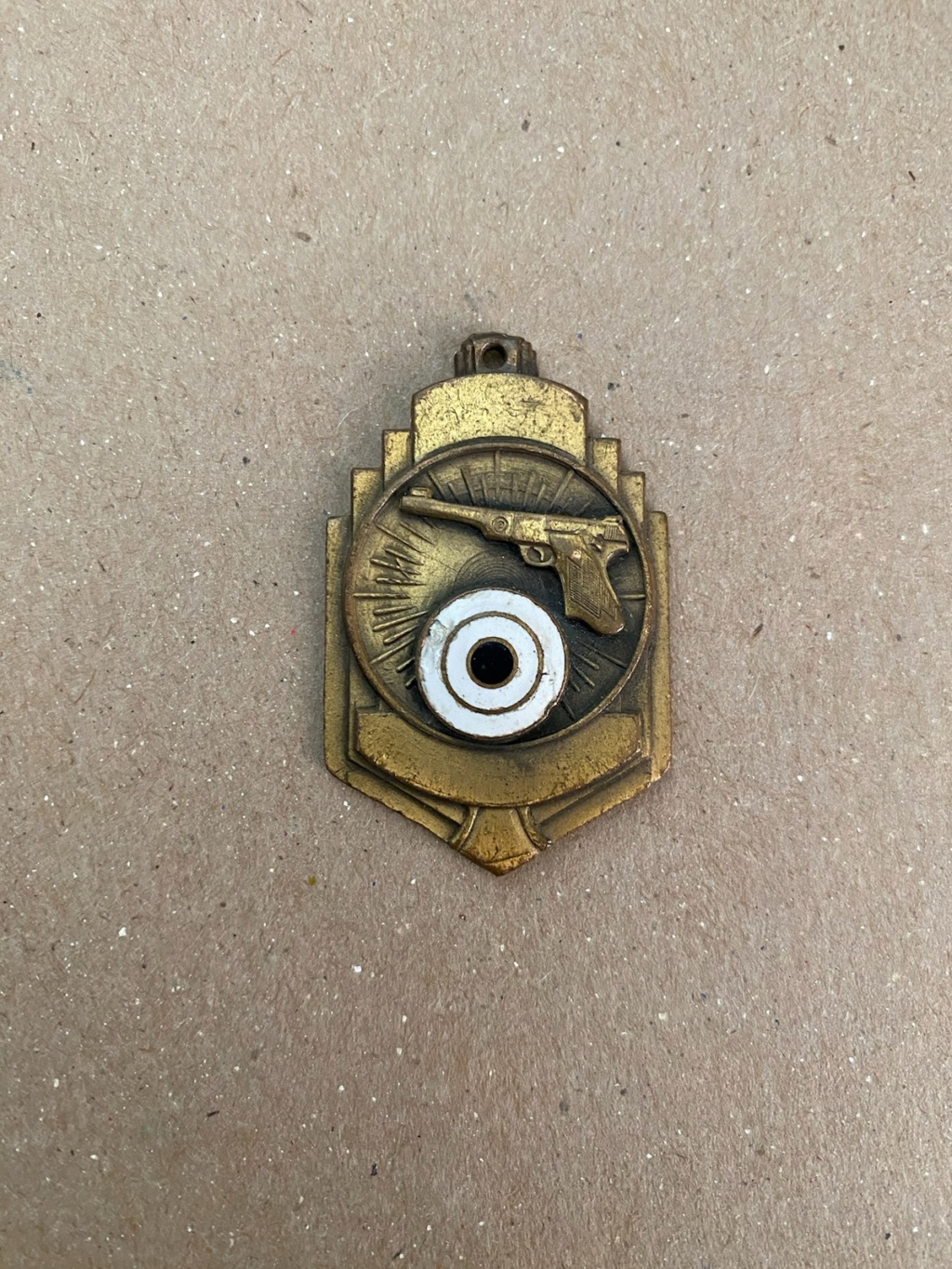 Vintage pistol award/ badge identification circa late 50’s 8d26ae10