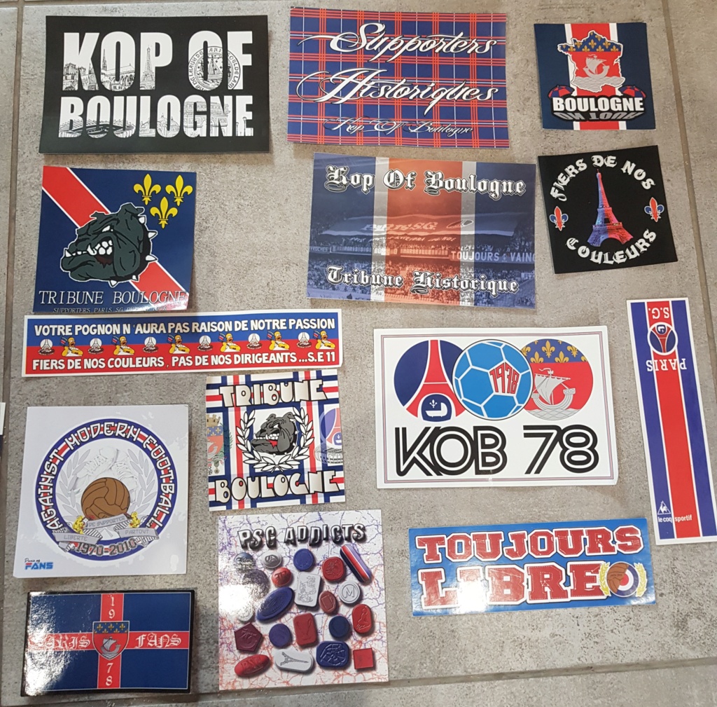 [Vend] Stickers Paris SG Fans 20200823