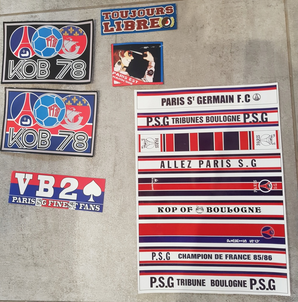 [Vend] Stickers Paris SG Fans 20200824