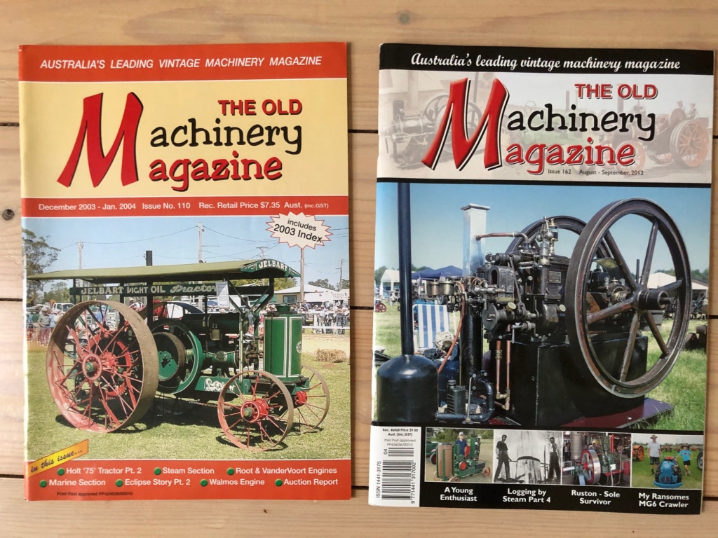 (AV) 126 magazines australien The Old Machinery Magazine Img_5311