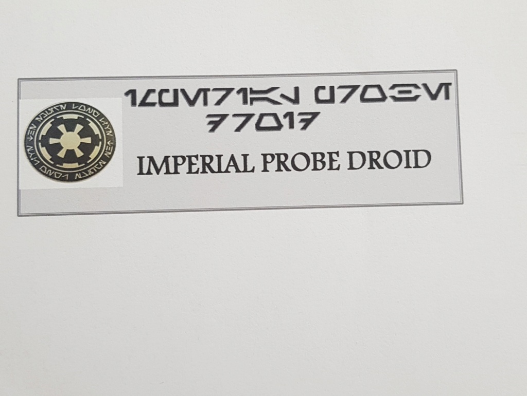 droid probe - IMPERIAL PROBE DROID - RetroSF - RSF 002 -1/72 20181129