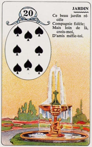 Oracle 1 : le petit lenormand Jardin10