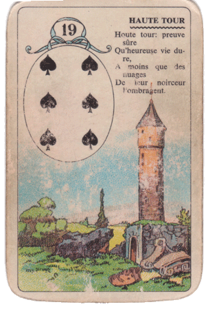 Oracle 1 : le petit lenormand Tour10